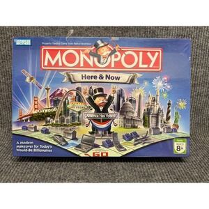 Parker Brothers Monopoly Here & Now Edition 2006 Factory Seal America has Voted